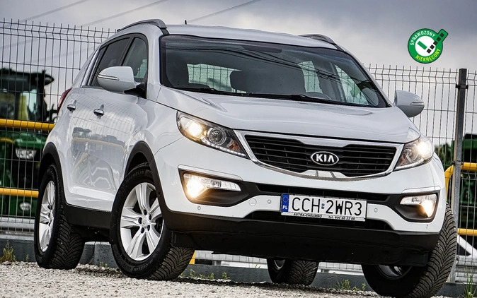 Kia Sportage cena 46500 przebieg: 193000, rok produkcji 2013 z Lubawa małe 704
